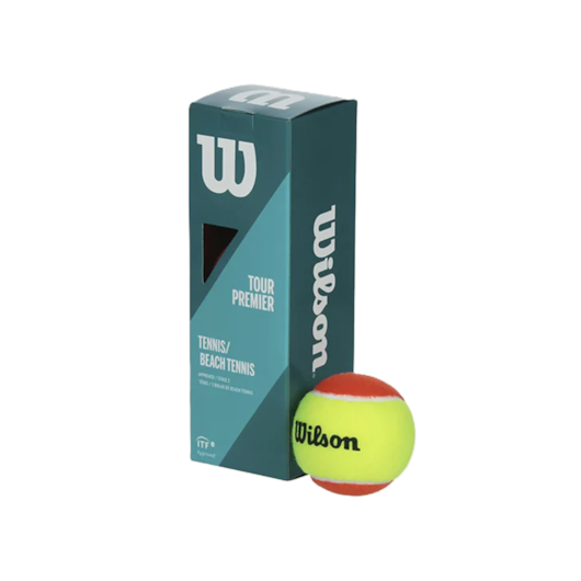 BOLA  DE TENIS  WILSON - TOUR PREMIER BEACH/EST 2 LAR TB3