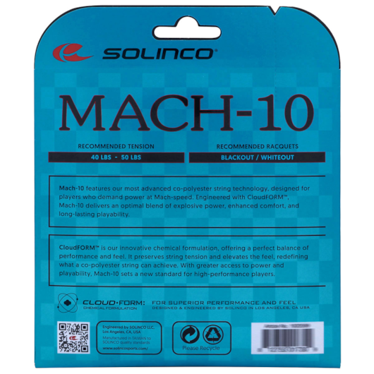 CORDA SOLINCO - MACH -10 1.20 SET DE 12 METROS