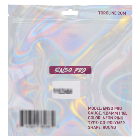 CORDA TOROLINE - ENSO PRO SINGLE - COR ROSA NEON 1.24MM/16L - ROUND - SET