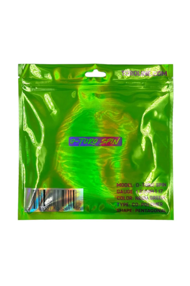 CORDA  TOROLINE - O TORO SPIN SINGLE - COR VERDE NEON 1.23MM/17 - PENTAGONAL - SET