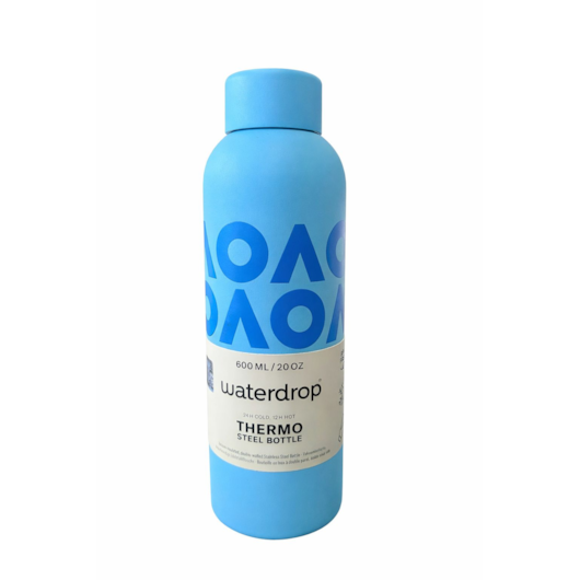 GARRAFA AO EM AÇO INOXIDAVEL TERMICA - REF 250120LBLUU600ML