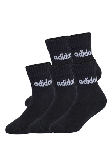 MEIA ADIDAS - CANO MEDIO KIDS 5P M 6 - REF: KC6915