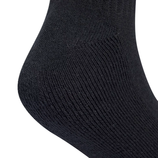 MEIA ADIDAS - CANO MEDIO KIDS 5P M 6 - REF: KC6915