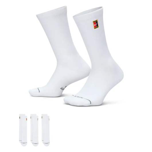 MEIA NIKE - U ED ELVD CRW 3P TENNIS - REF IH8633901
