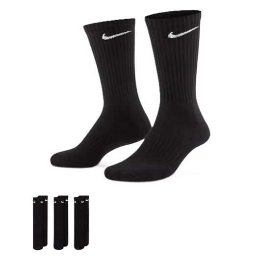 MEIA NIKE - U EVERYDAY CUSH CREW 3PR - REF SX7664010