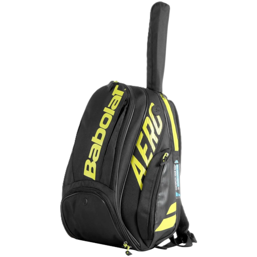 MOCHILA BABOLAT - BACKPACK PURE AERO PRETO/ AMARELO
