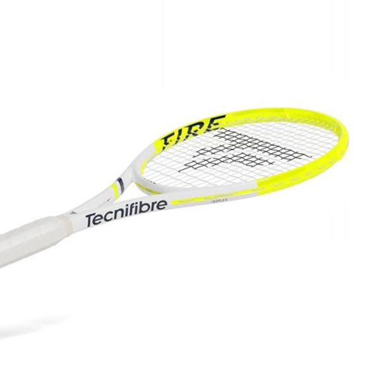 RAQUETE TENIS TECNIFIBRE - FIRE 300 16X19 G3 BRANCO/LIMA PN14FIR30063